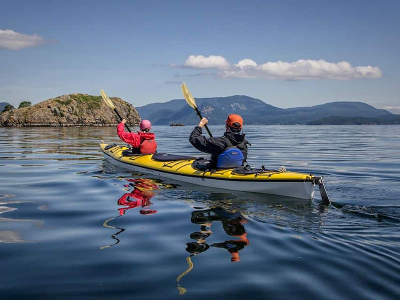 Kayak Adventure on San Juan Islands, Washington State