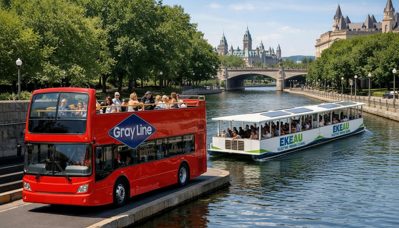 Rideau Canal Cruise & Ottawa Double-Decker Bus Tour The Perfect Way to Discover Ottawa