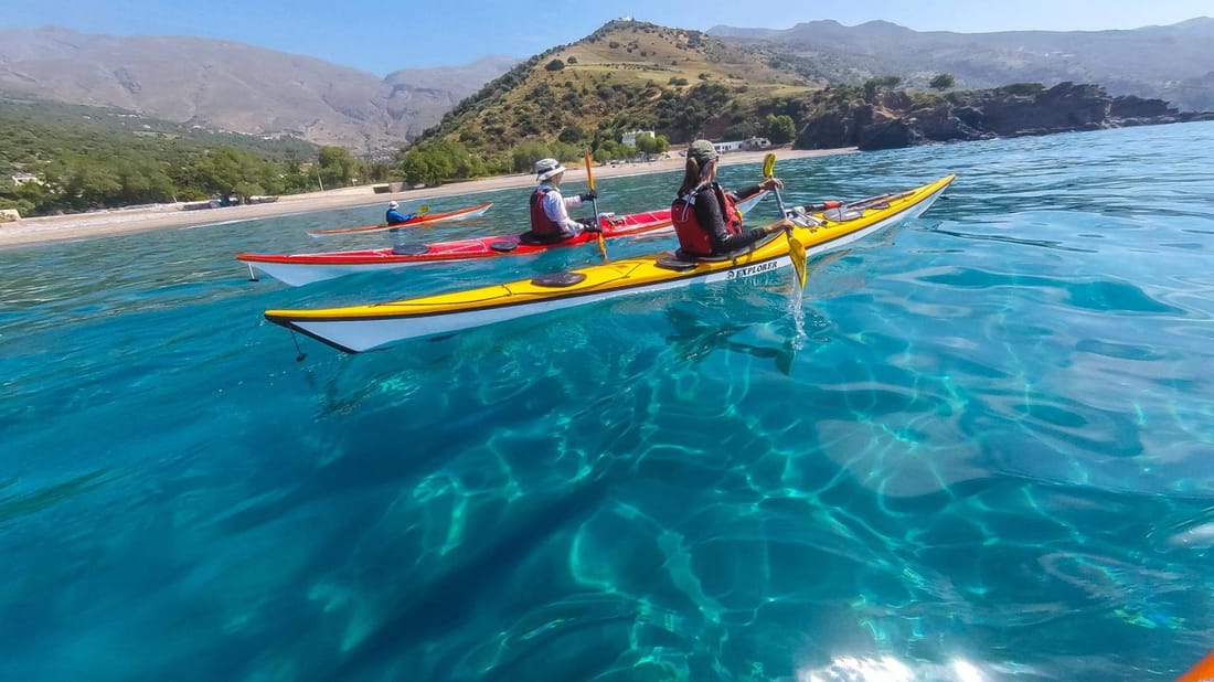 8-days Sea Kayak Expedition with Camping in South Crete, Greece