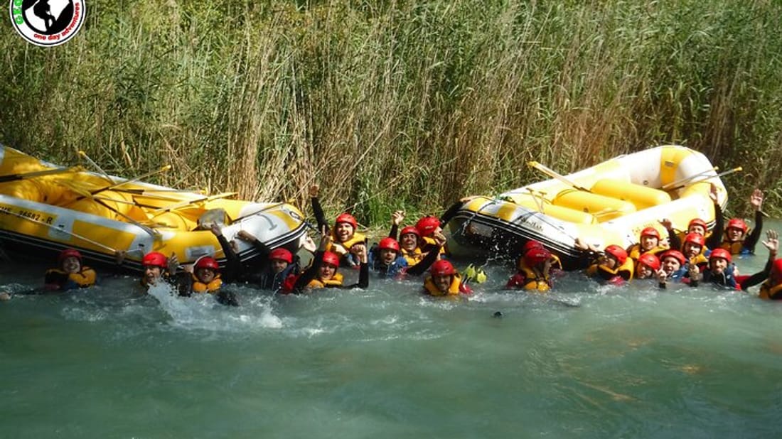 Rafting activity in Teruel