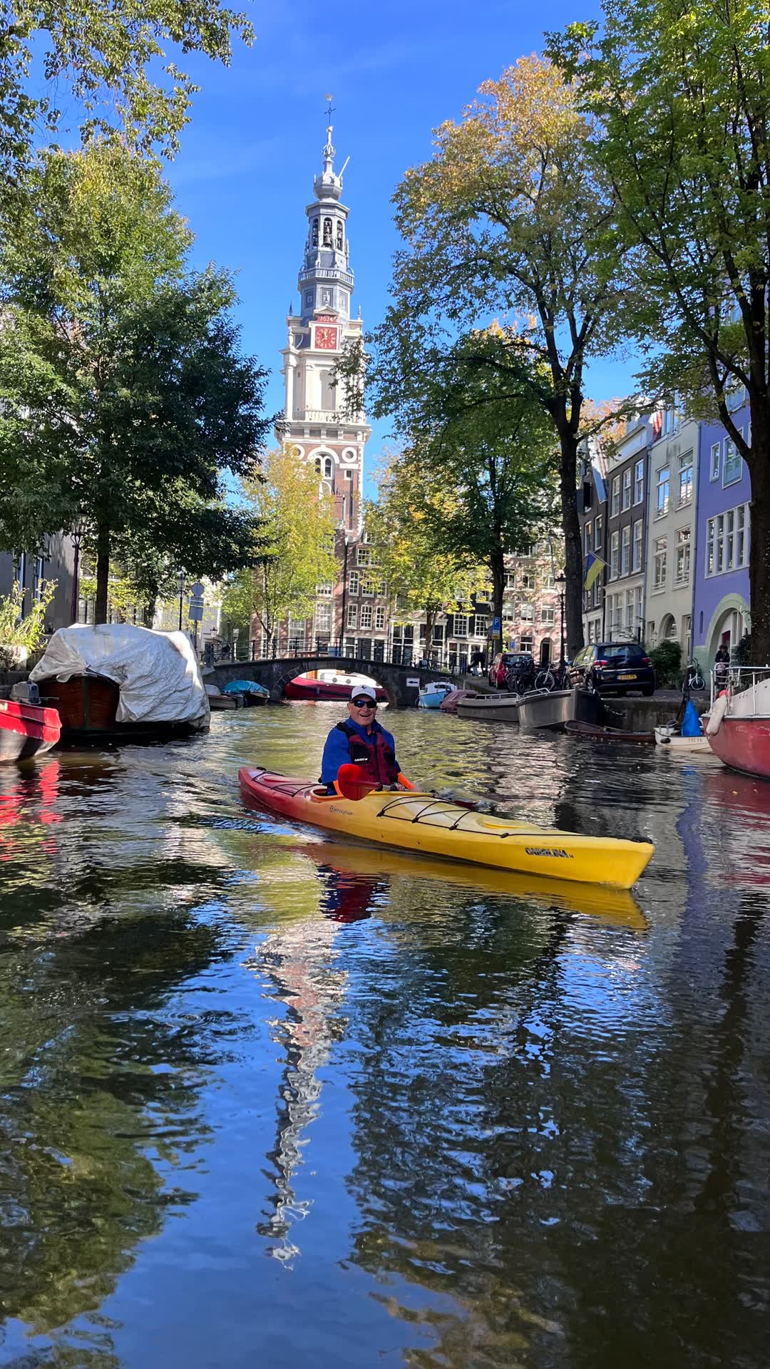 Classic Canal Kayak Tour in Amsterdam 