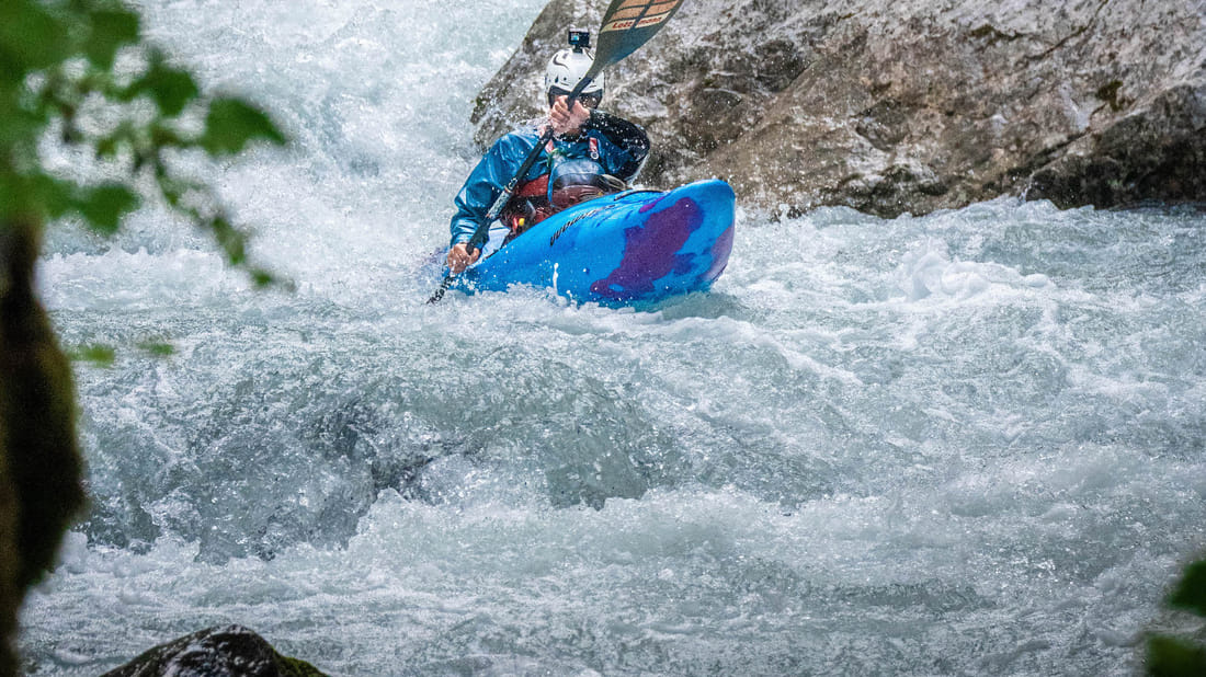 Whitewater Kayaking Day in Haute Savoie France