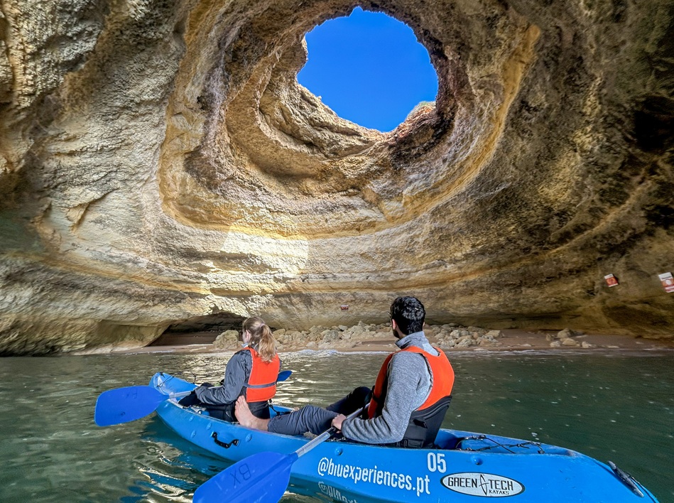 Adventure at the Benagil Cave's secrets, Portugal