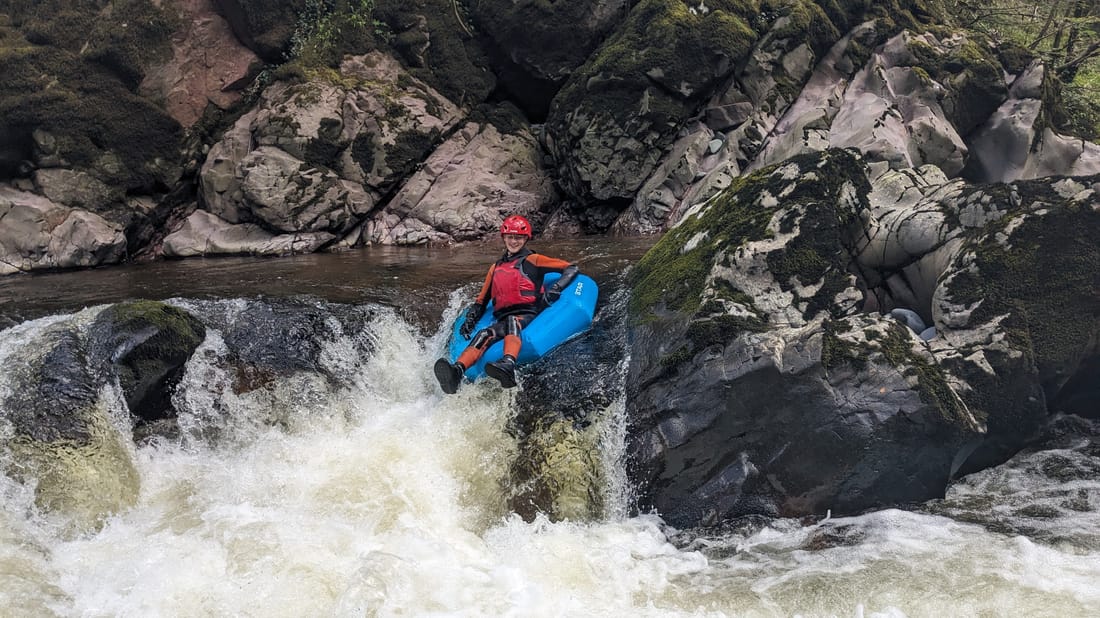 White Water Tubing in Scotland