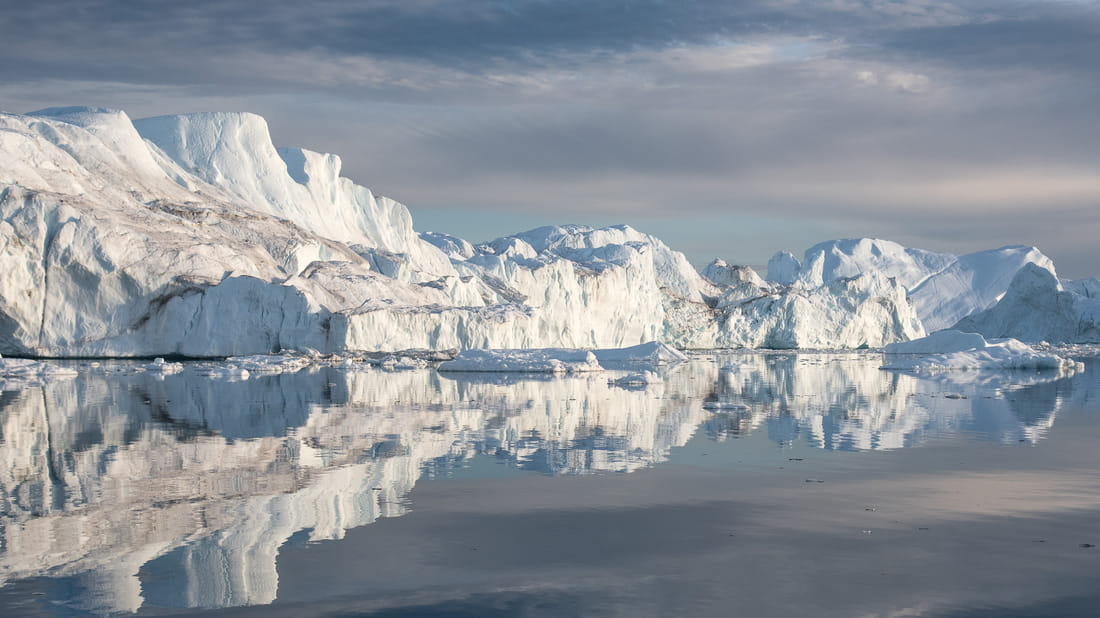 Greenland Icefjord Midnight Sailing