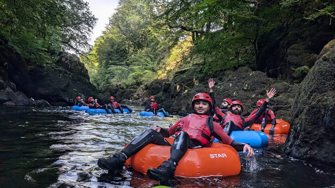 River Tubing in Scotland