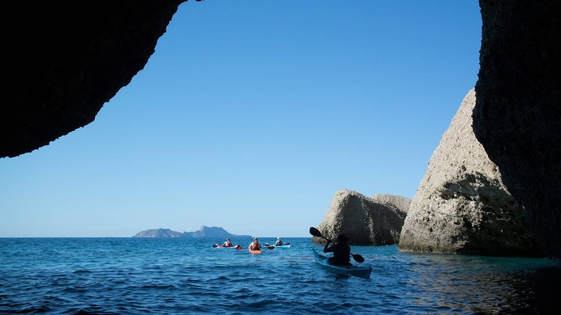 3-days Sea Kayak Expedition in Southern Central Crete, Greece