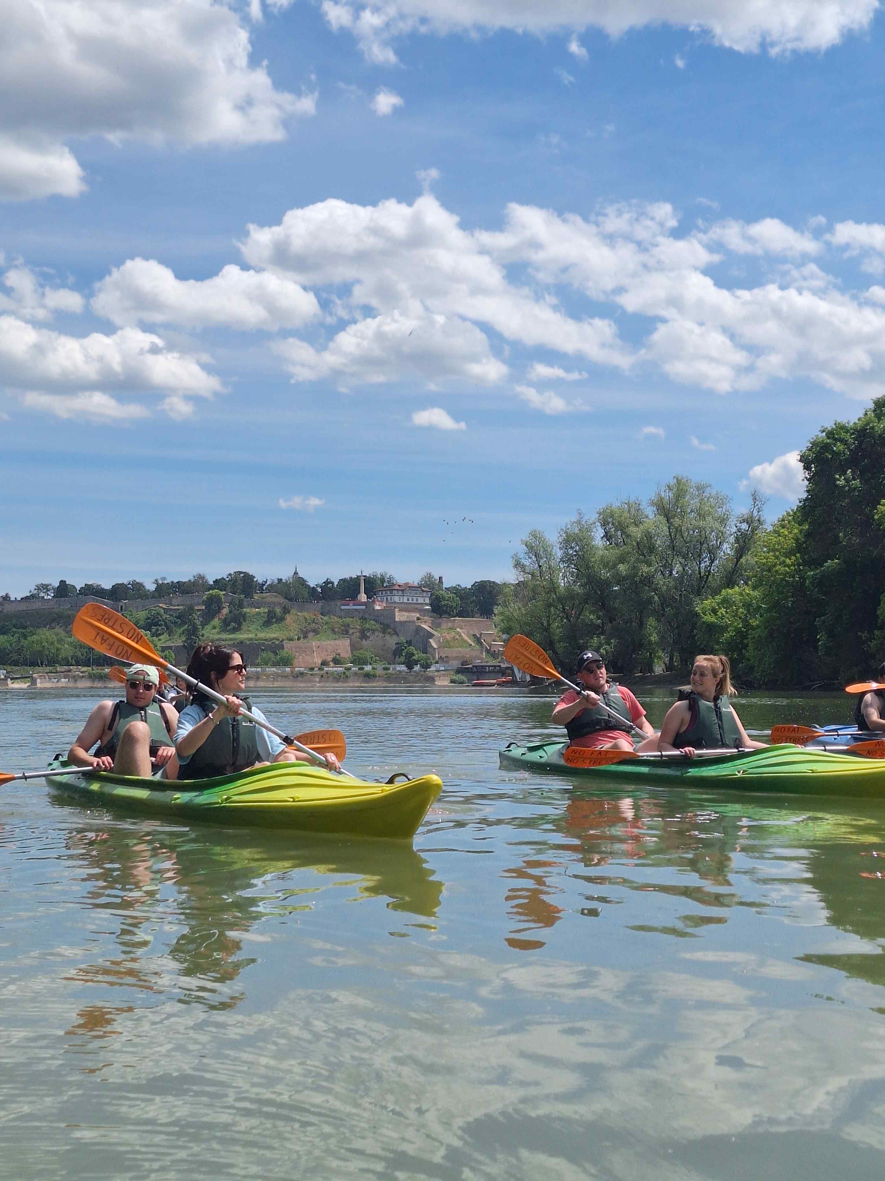 Self guide Kayak tour in Belgrade 